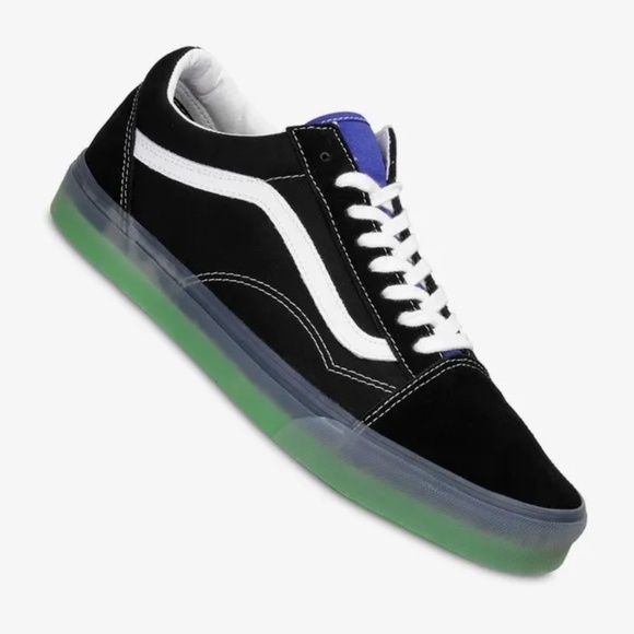 new men's size 13 Vans STYLE 36 black/white translucent sole old skool - Picture 1 of 5